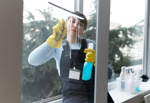 Nettoyage de vitres intérieures et extérieures à Camors